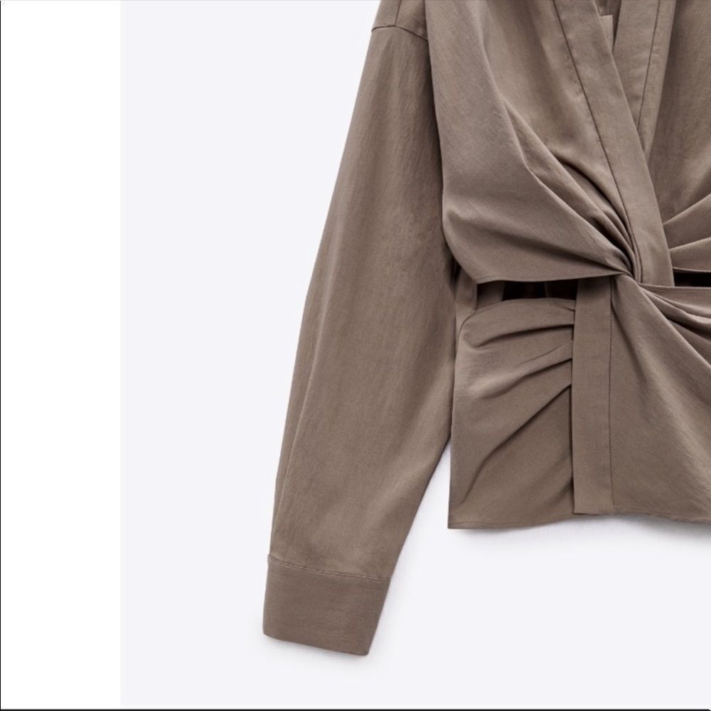 Zara cut out shirt - Picture 8 of 10